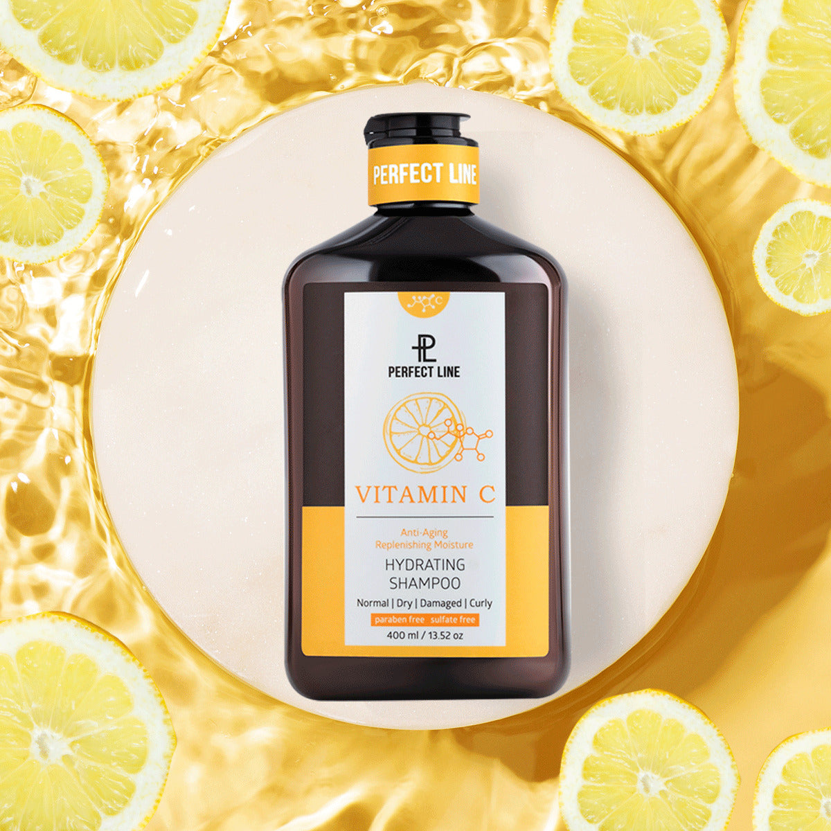 Shampoo hidratante con vitamina C